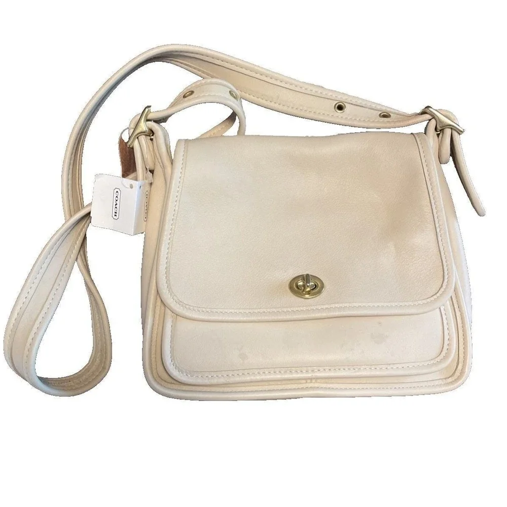 NWT COACH VINTAGE BONE RAMBLER CROSSBODY SHOULDER BAG 9061 USA‎